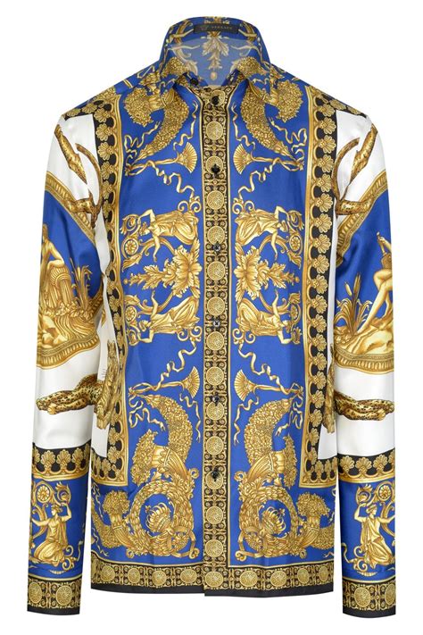 versace trend shirt|vintage versace style shirts.